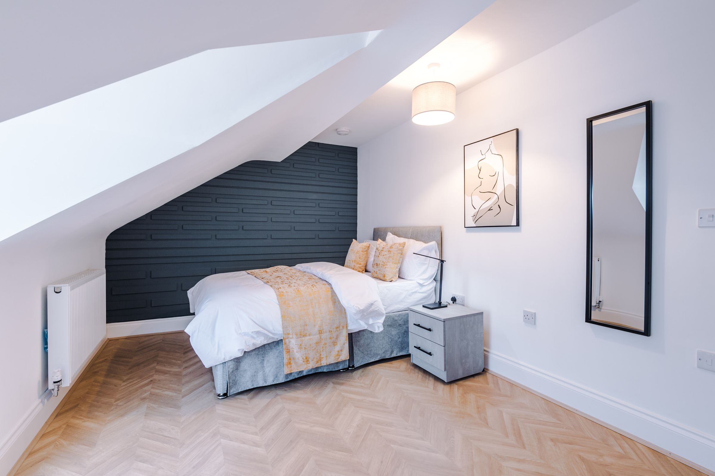 Furnished bright double room