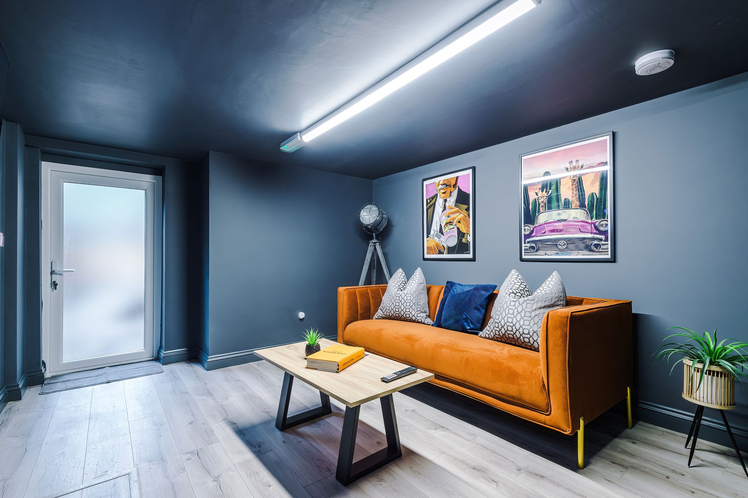 Shared lounge in a house we manage